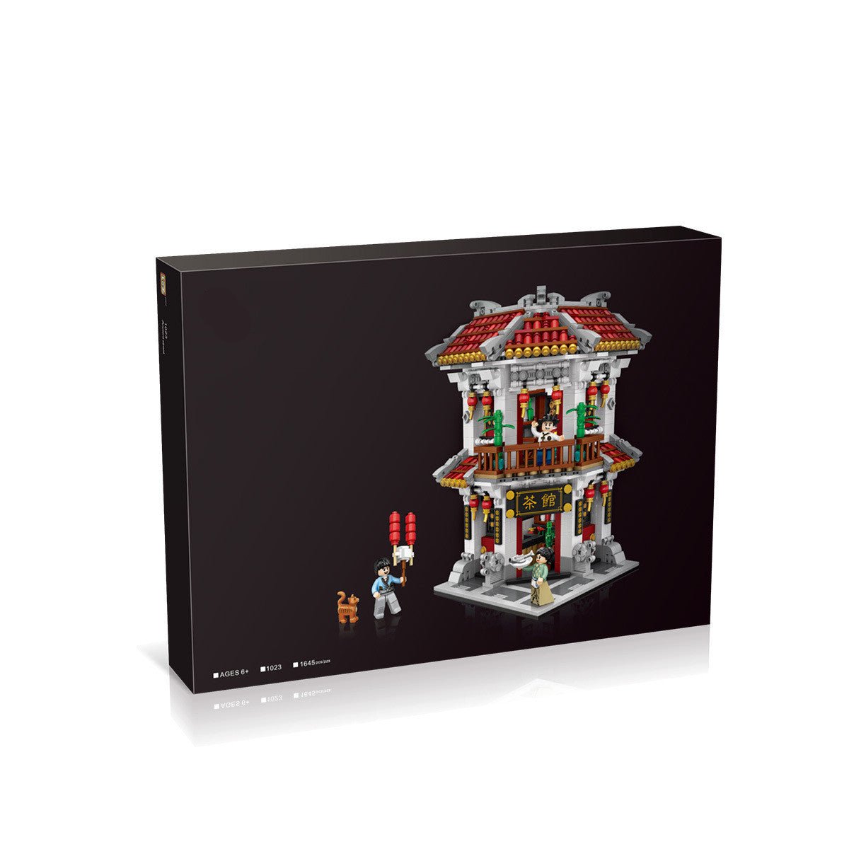 Baublocks MINI Bricks - Asiatisches Gasthaus