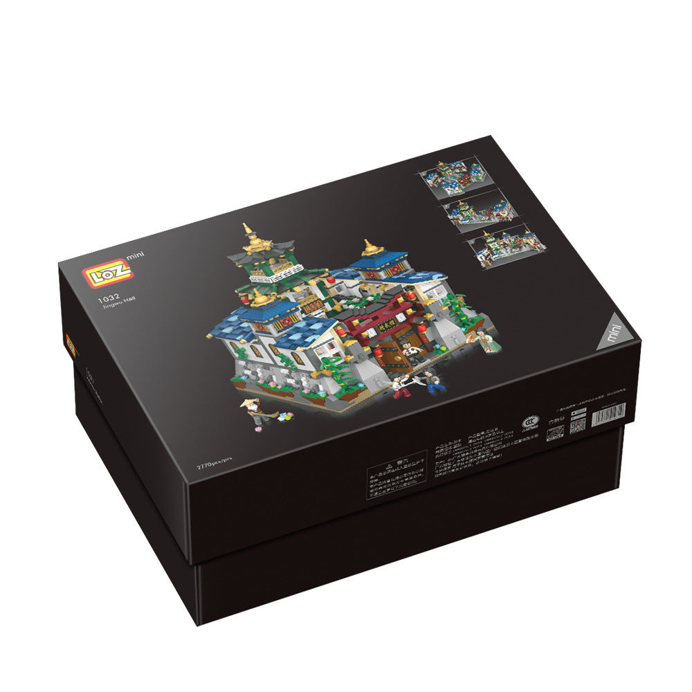 Baublocks MINI Bricks - Chin Woo-Tempel