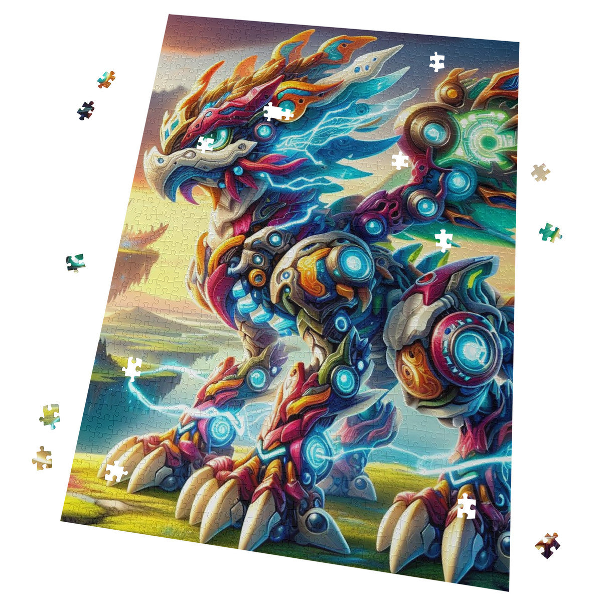 PUZZLE (Karton) "Nexo-Dragon" (1000-teilig)