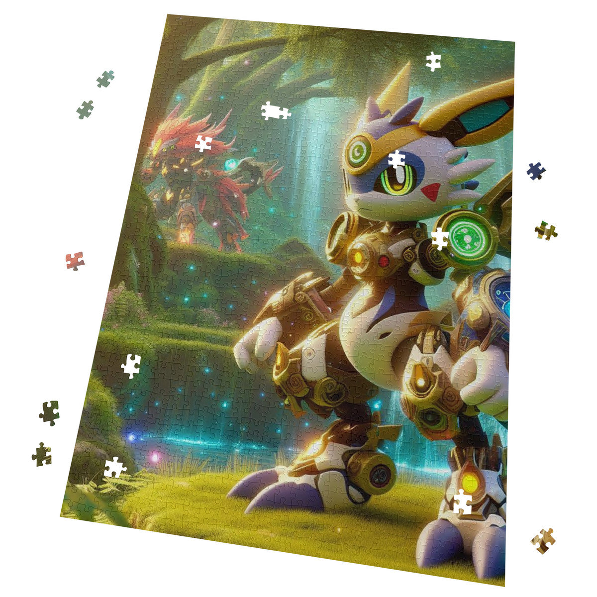 PUZZLE (Karton) "Nexo-Fighter" (1000-teilig)