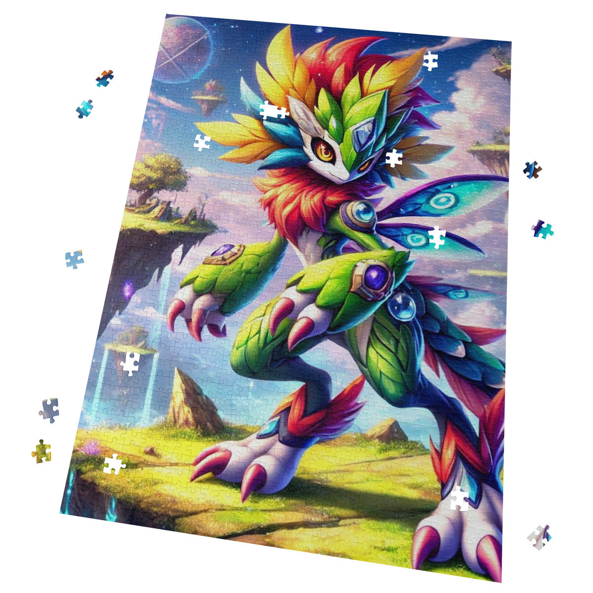 PUZZLE (Karton) "Nexo-Lizard" (1000-teilig)