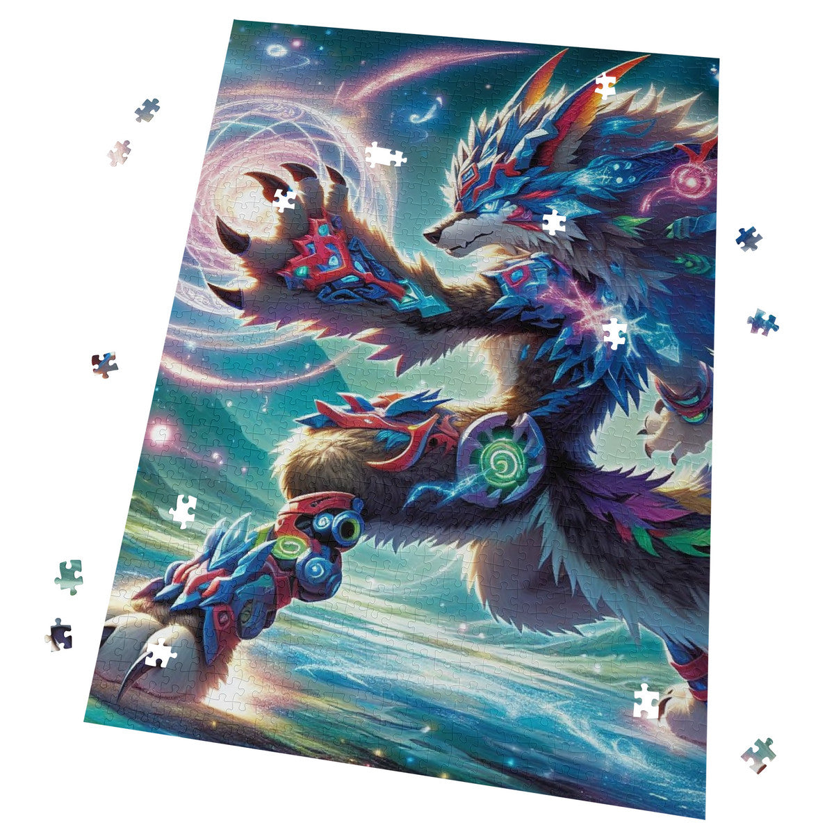PUZZLE (Karton) "Noxe-Wolf" (1000-teilig)