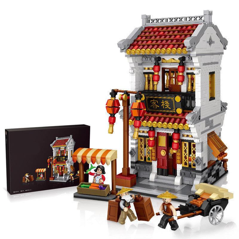 Baublocks MINI Bricks - Asiatisches Gasthaus