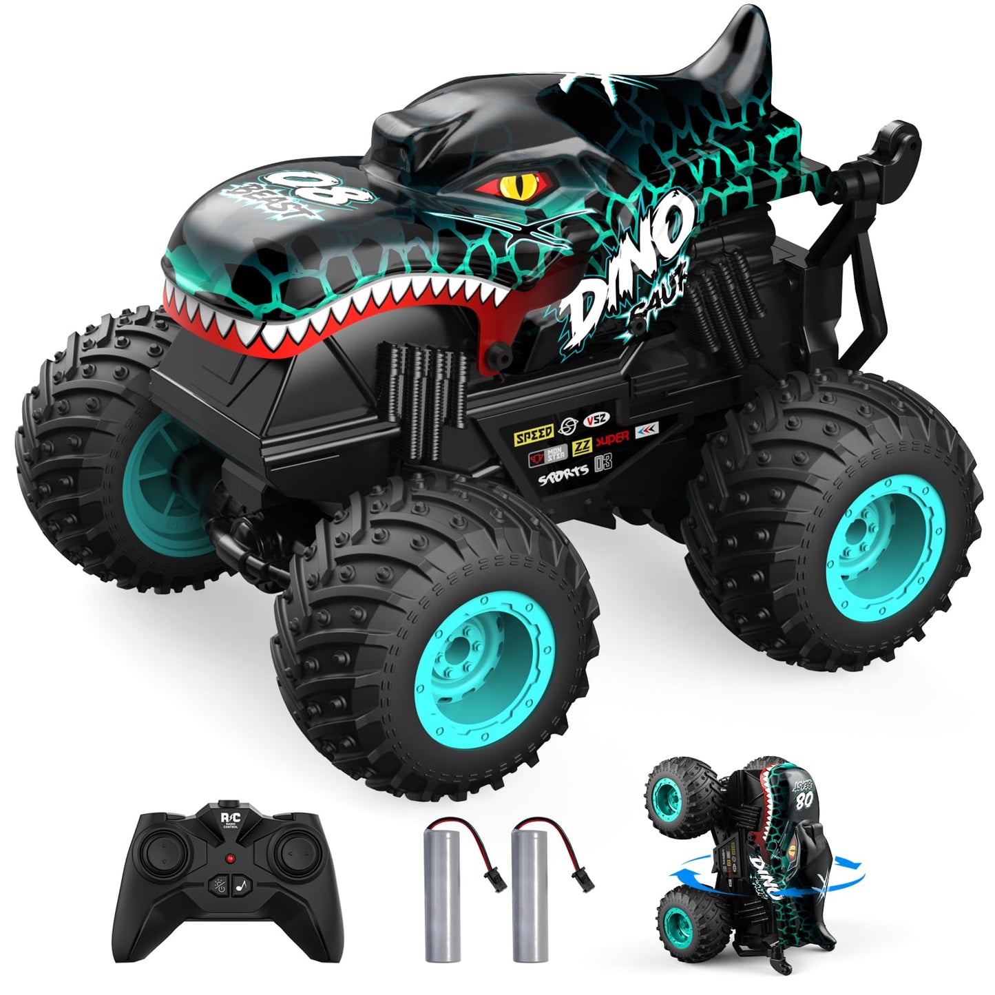 RC Monstertruck "SHARK" & "DINO" - Ferngesteuert