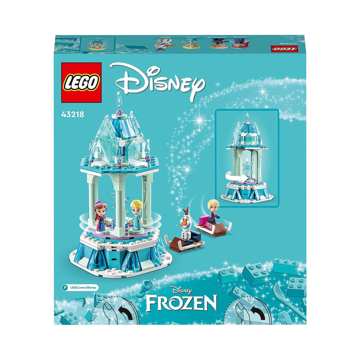 LEGO Disney Princess Annas und Elsas magisches Karussell (LEGO 43218)