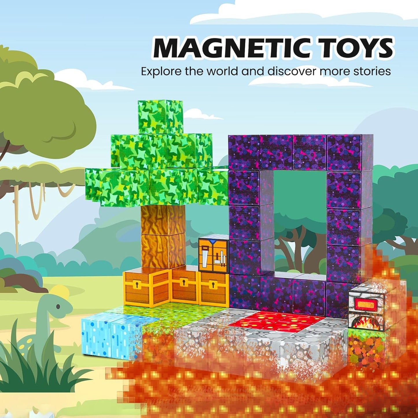 Kid Odyssey Magnetische Bausteine