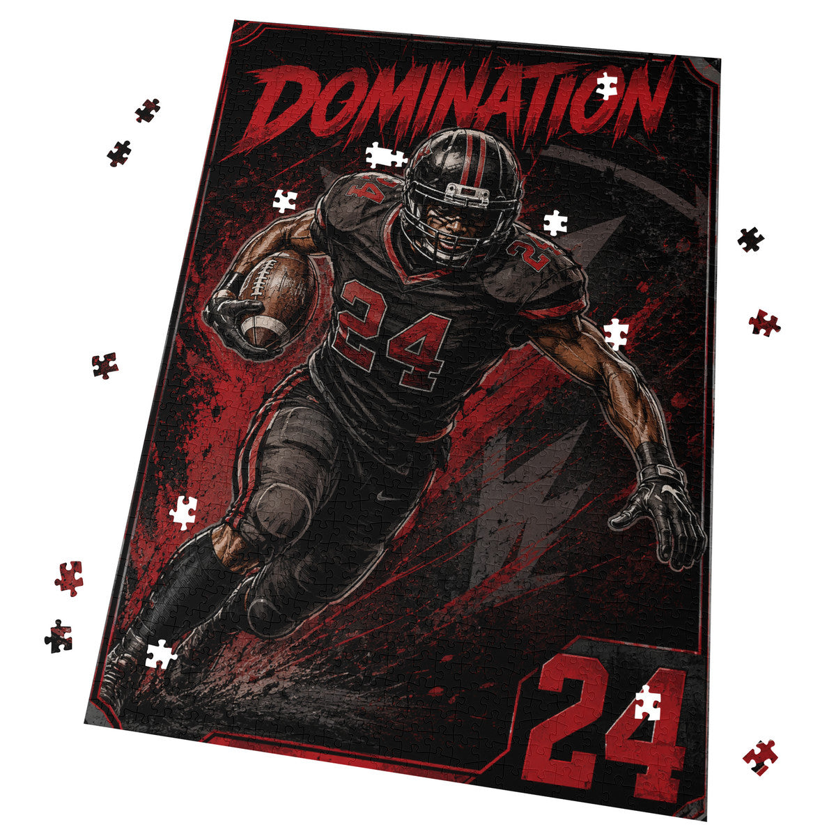 PUZZLE (Karton) "Domination" (1000-teilig) - American Football