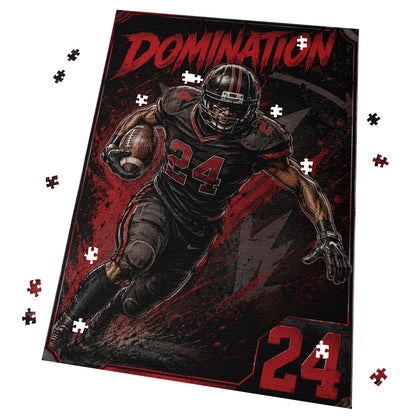 PUZZLE (Karton) "Domination" (1000-teilig) - American Football